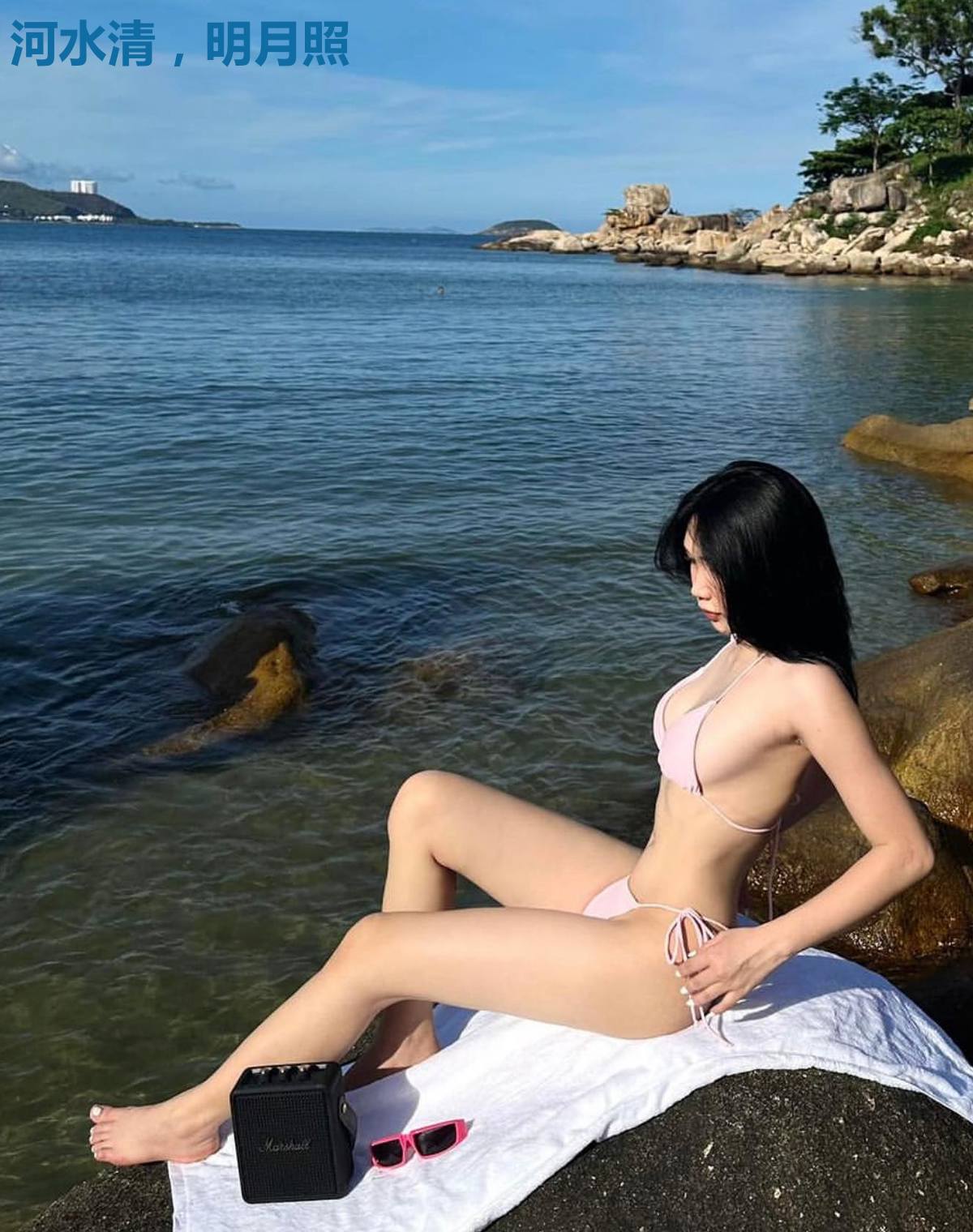河水清，明月照